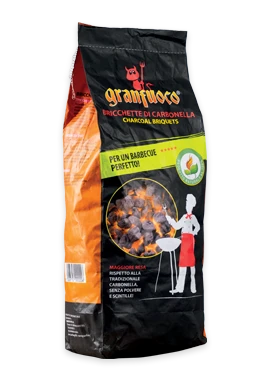 Bricchette di carbonella sacco da 10,0 kg