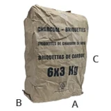 Imballo bricchette di carbonella 3,0 kg