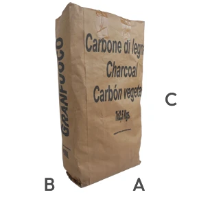 Carbonella di legna - Sacco da 2,5 kg - Imballo
