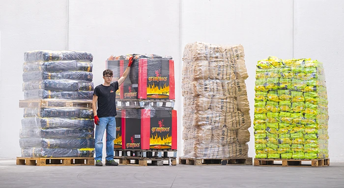 Carbonella per supermercati