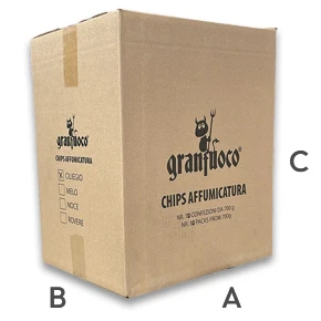 Chips per affumicatura - Cartone